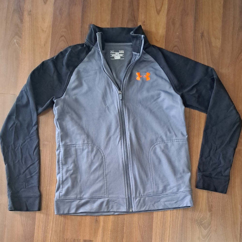 Under Armour Black and Gray Loose Fit Top
